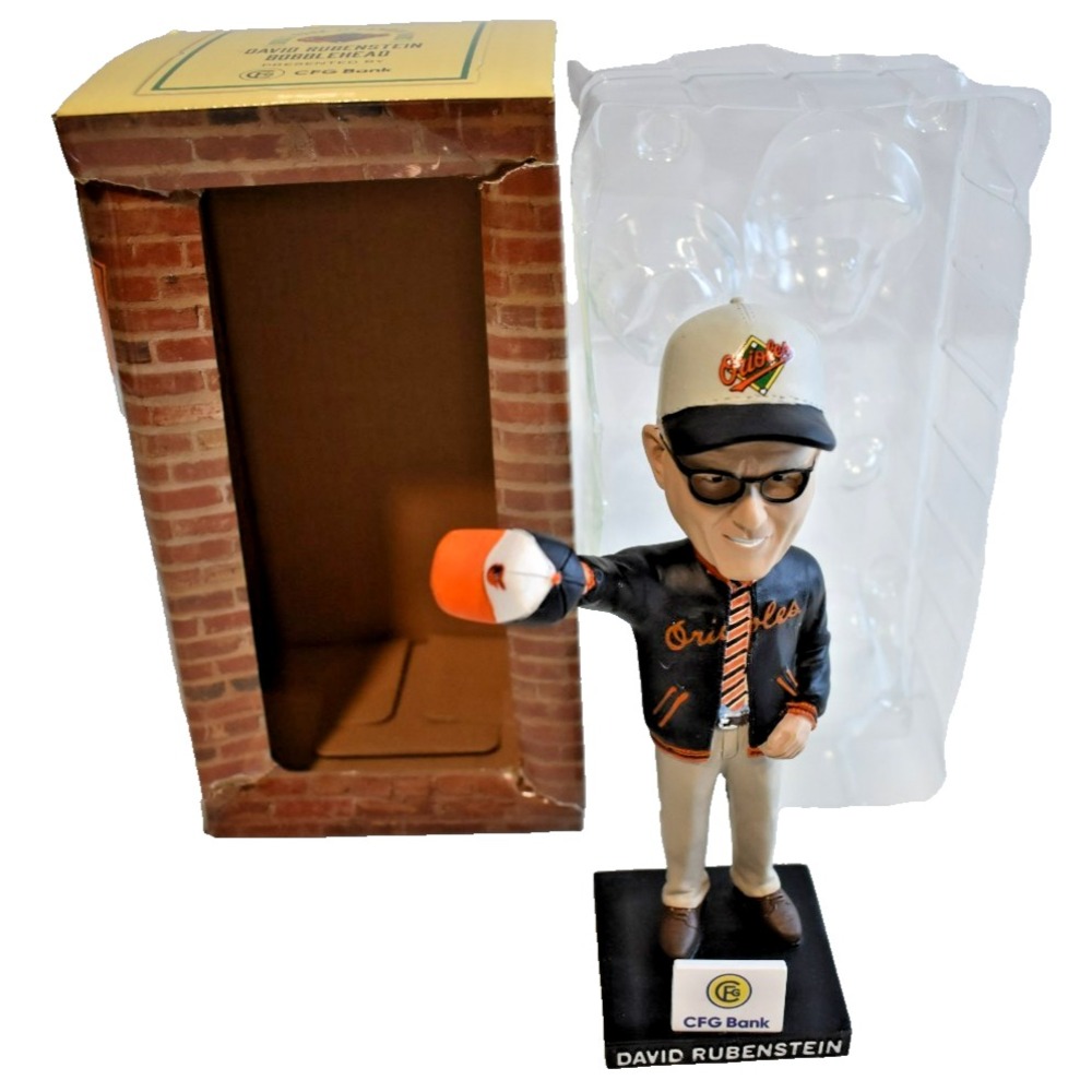 Baltimore Orioles SGA 4/19/25 David Rubenstein Bobblehead Baseball Owner